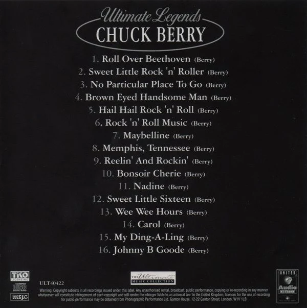 Chuck Berry - Ultimate Legends (CD) - Image 2