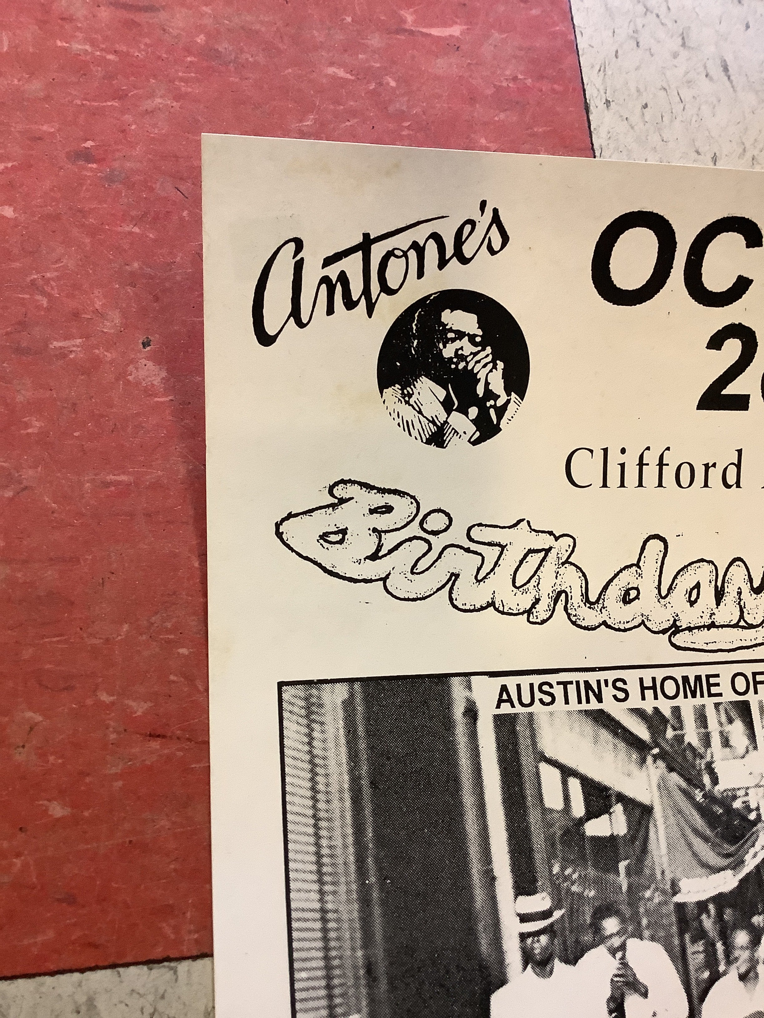 Clifford Antone Birthday Party at Antone's (Poster) - Image 2