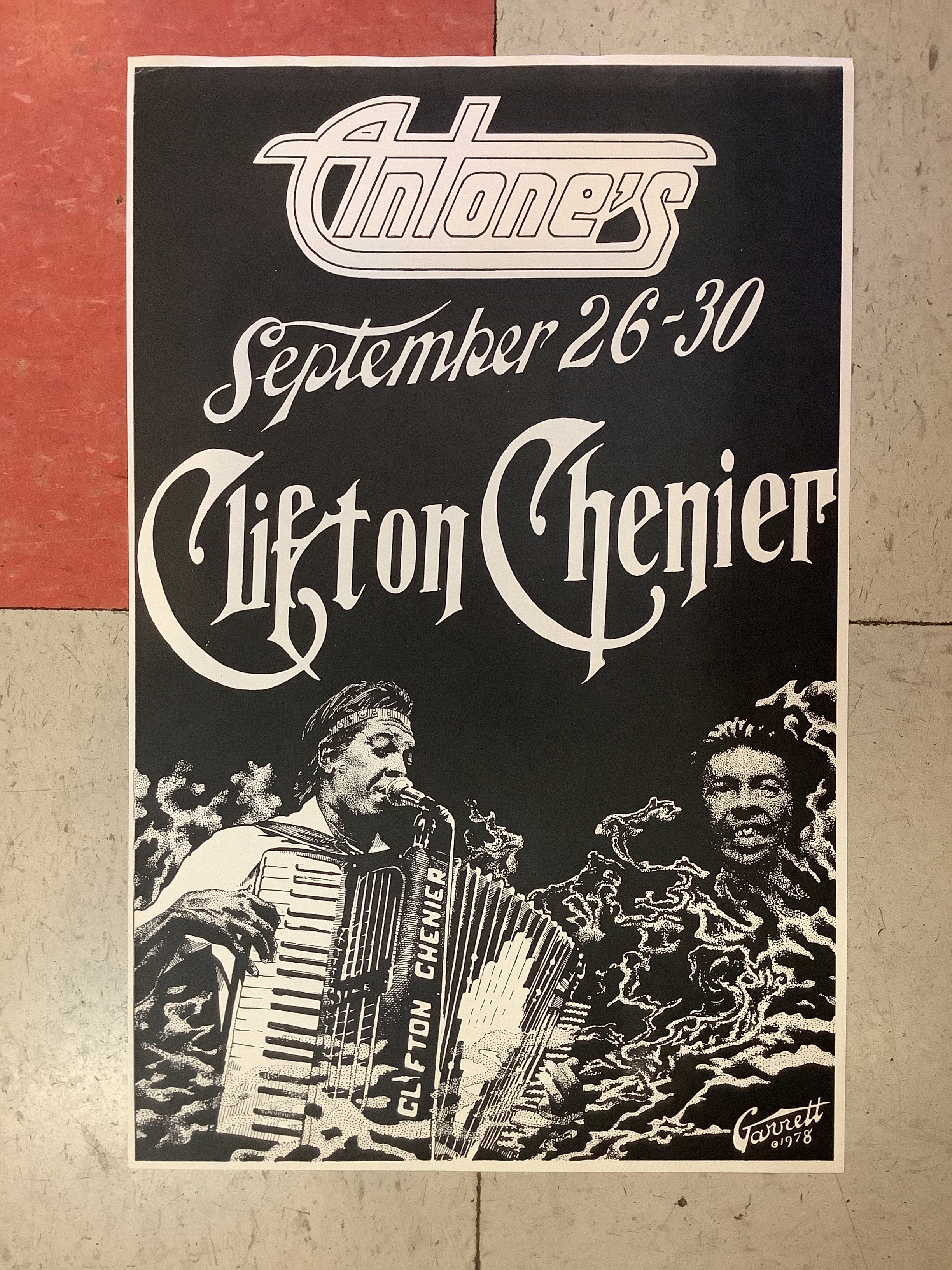 Clifton Chenier at Antone's - 1978 (Poster)