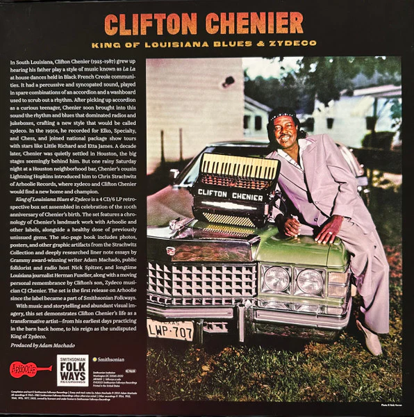 Clifton Chenier - King Of Louisiana Blues & Zydeco (CD) - Image 2