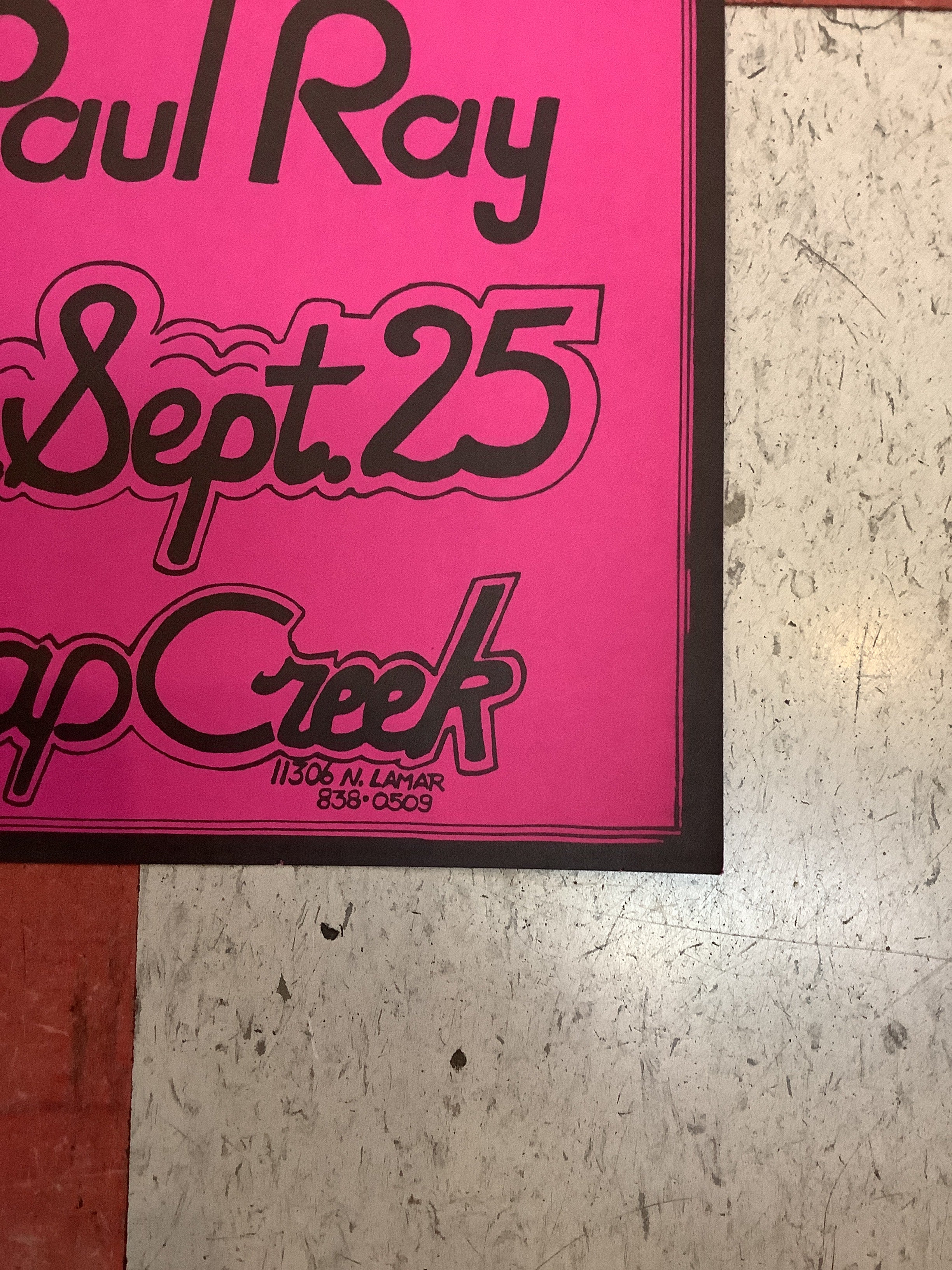 Cobras at Soap Creek Saloon (Poster) - Image 4