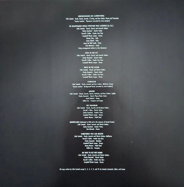 Colin Swietek - No Way To Get But Down (Vinyl) - Image 3