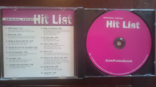 Con Funk Shun - Original Artist Hit List (CD) - Image 4