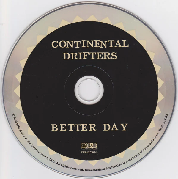 Continental Drifters - Better Day (CD) - Image 3