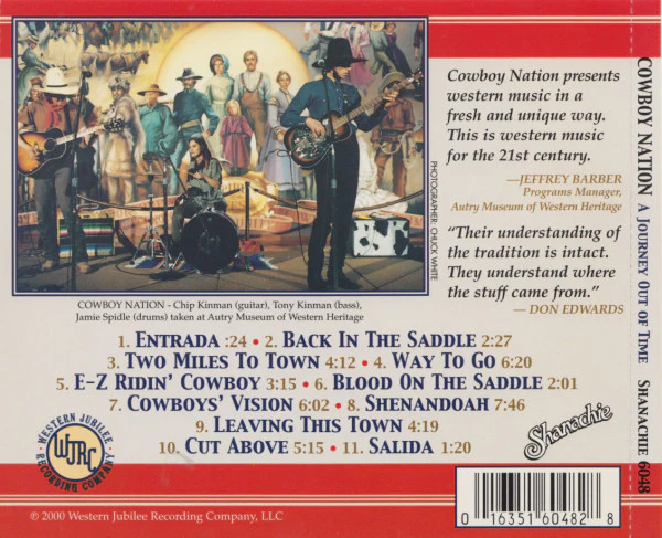 Cowboy Nation - A Journey Out Of Time (CD) - Image 2