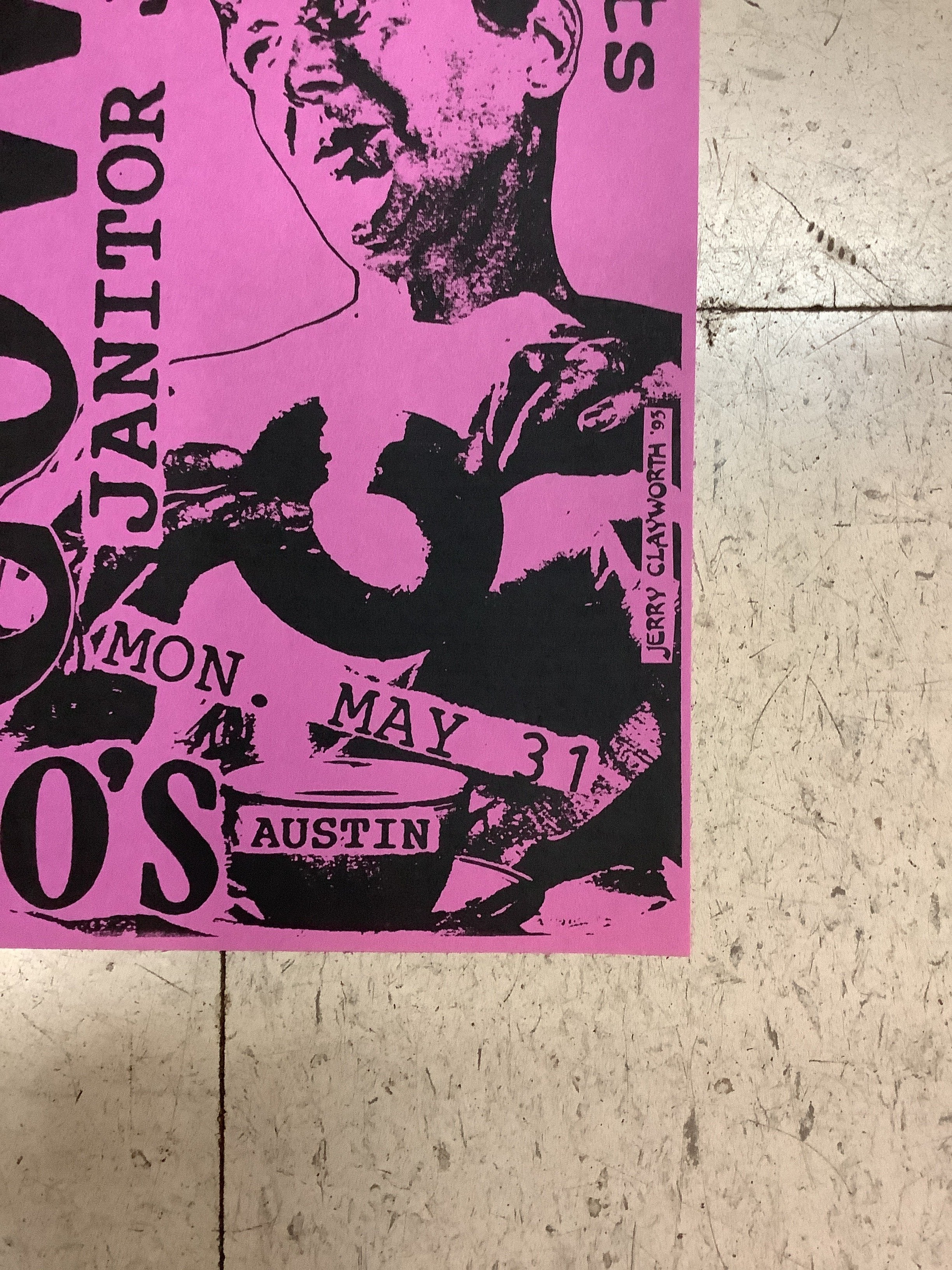 Cows with Janitor Joe at Emo's - 1993 (Poster) - Image 4