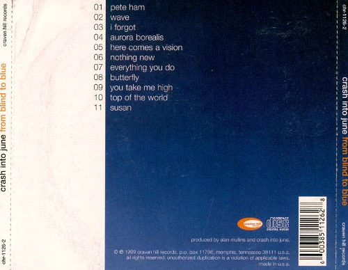 Crash Into June - From Blind To Blue (CD) - Image 2