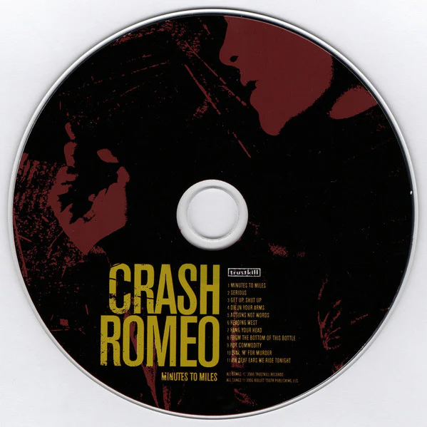 Crash Romeo - Minutes To Miles (CD) - Image 3