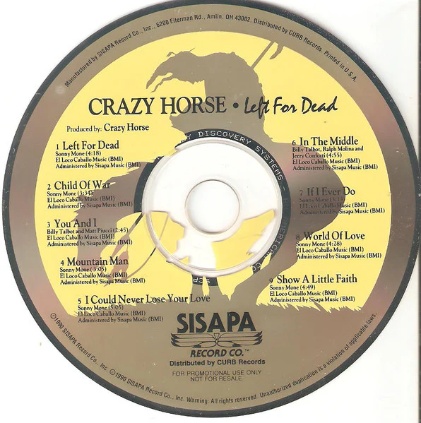 Crazy Horse - Left For Dead (CD) - Image 3