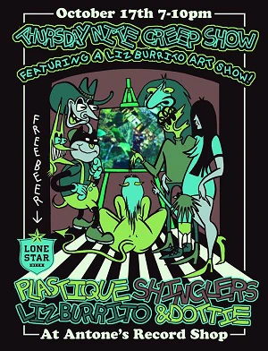 Creep Show 10/17/19 - Event Poster By Billie Buck