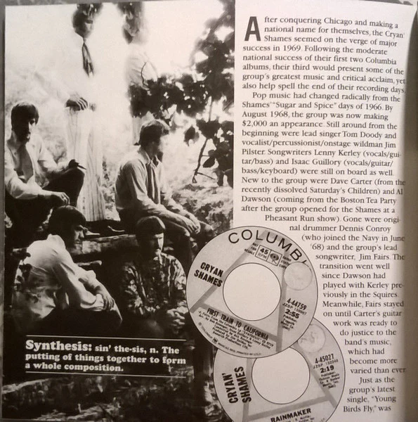 The Cryan' Shames - Synthesis (CD) - Image 5
