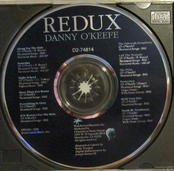 Danny O'Keefe - Redux (CD) - Image 2