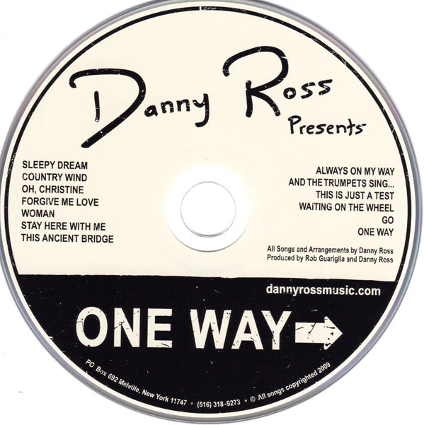 Danny Ross - One Way (CD) - Image 3