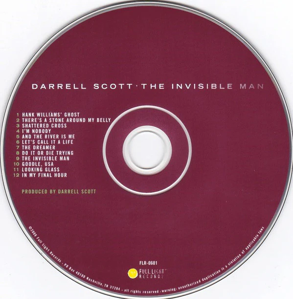 Darrell Scott - The Invisible Man (CD) - Image 3