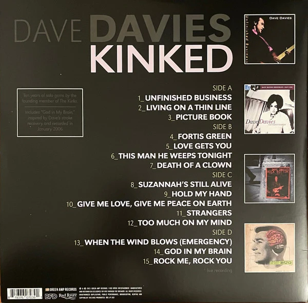 Dave Davies - Kinked (Vinyl) - Image 3