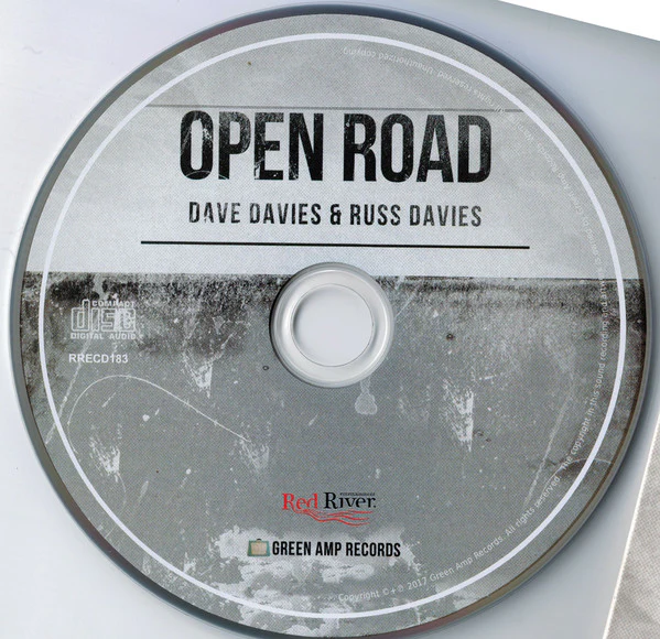 Dave Davies & Russel Davies - Open Road (CD) - Image 3