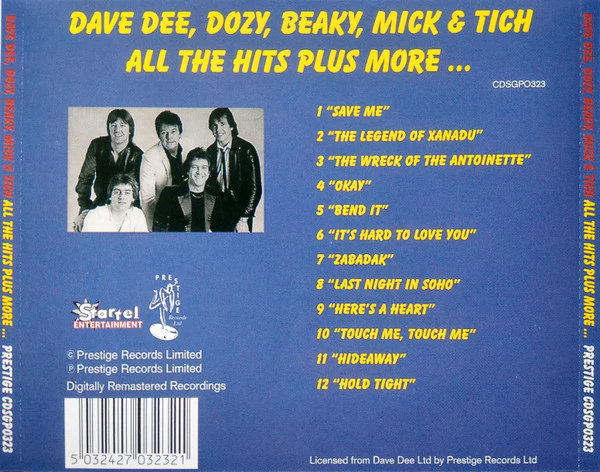 Dave Dee, Dozy, Beaky, Mick & Tich - All The Hits Plus More (CD) - Image 4