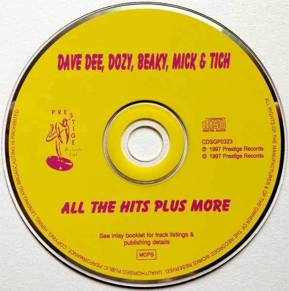 Dave Dee, Dozy, Beaky, Mick & Tich - All The Hits Plus More (CD) - Image 5