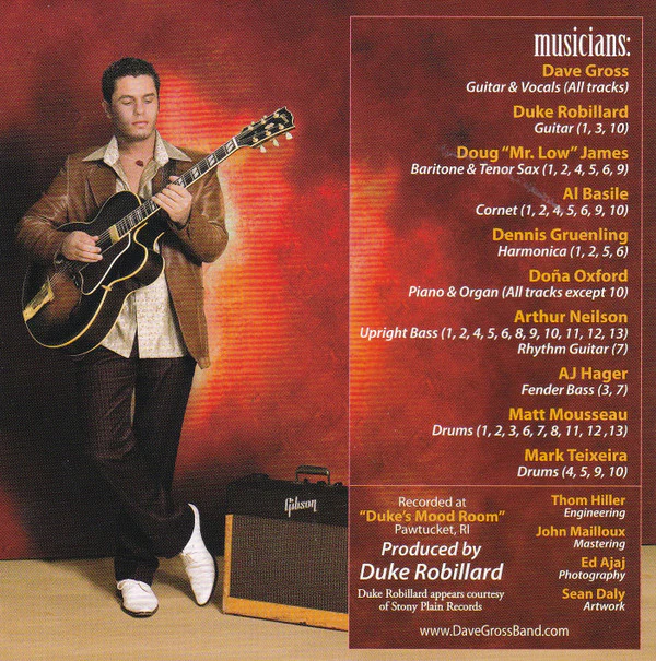 Dave Gross - Take The Gamble (CD) - Image 4