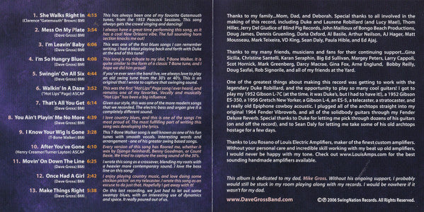 Dave Gross - Take The Gamble (CD) - Image 5