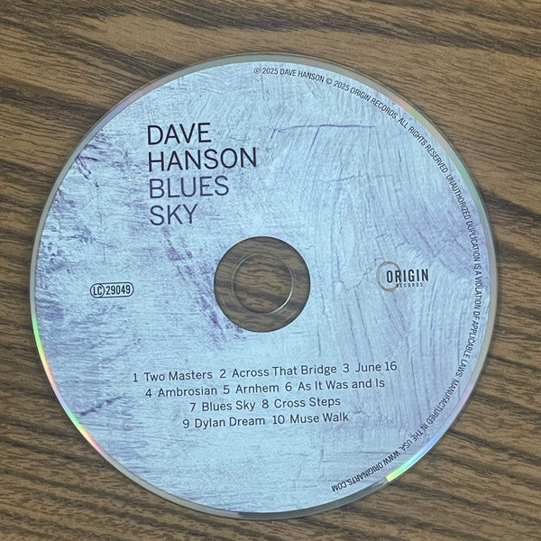 Dave Hanson , Paul Romaine - Blues Sky (CD) - Image 2