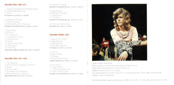 David Bowie - BBC Sessions 1969-1972 (Sampler) (CD) - Image 5