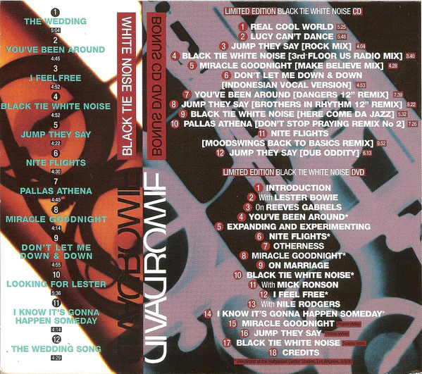 David Bowie - Black Tie White Noise (CD) - Image 3
