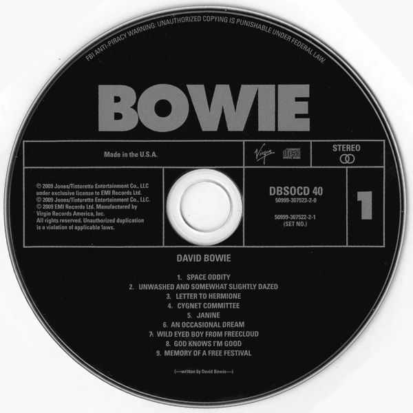 David Bowie - David Bowie (CD) - Image 3