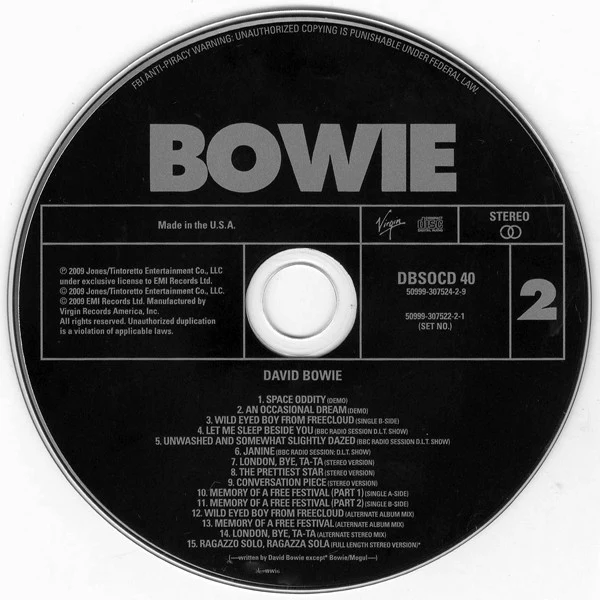 David Bowie - David Bowie (CD) - Image 4