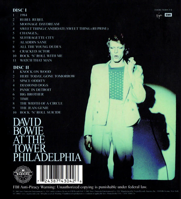 David Bowie - David Live (CD) - Image 2