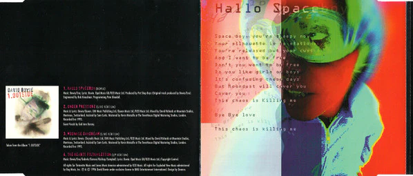 David Bowie - Hallo Spaceboy (CD) - Image 3