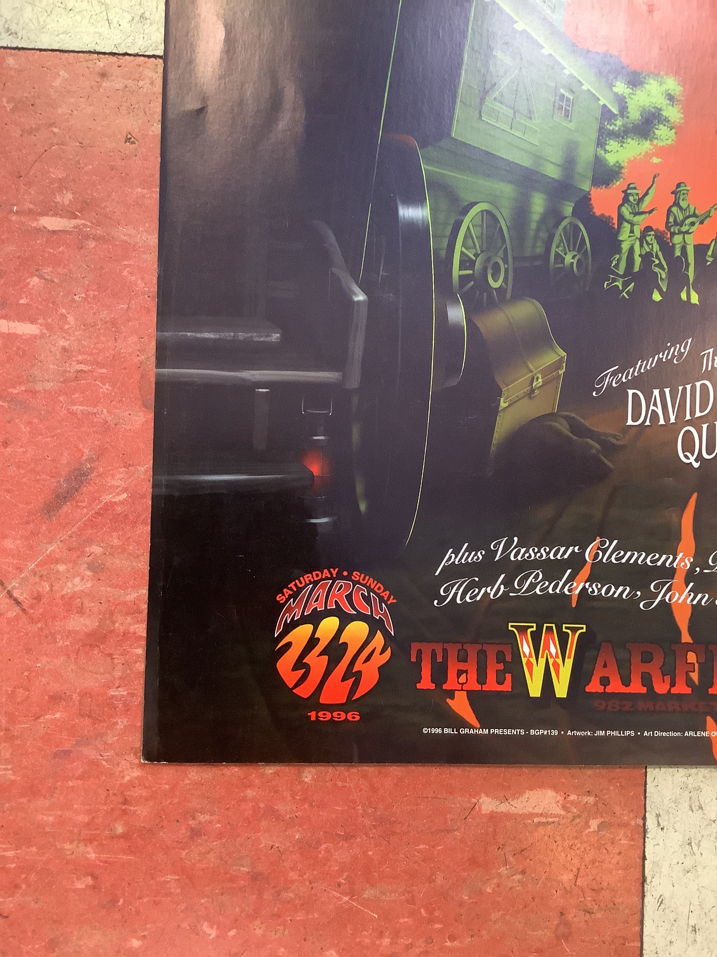 David Grisman Birthday Bash at The Warfield - 1996 (Poster) - Image 5