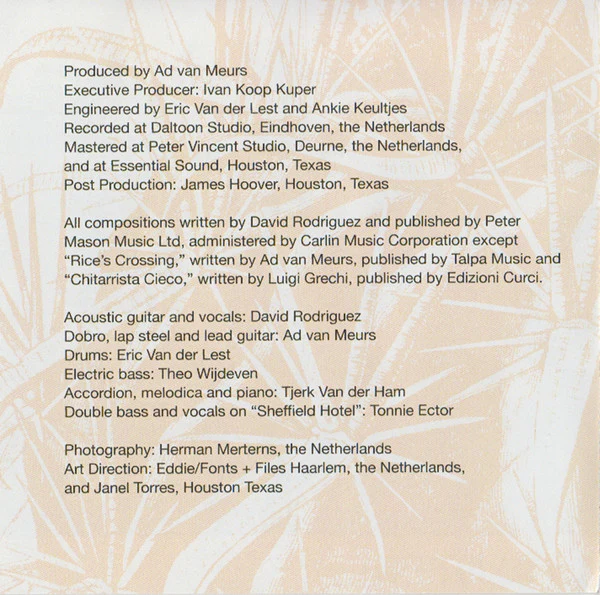 David Rodriguez  - Proud Heart (CD) - Image 4