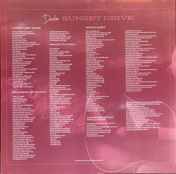 Denitia Odigie - Sunset Drive (Vinyl) - Image 4