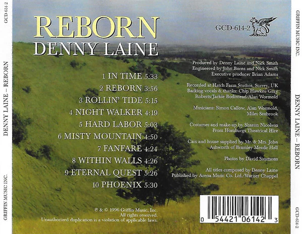 Denny Laine - Reborn (CD) - Image 2