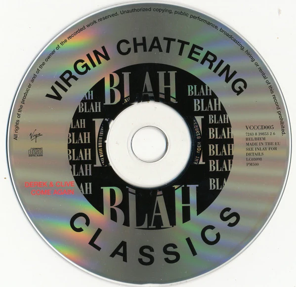 Derek & Clive - Come Again "Further Ejaculations From......" (CD) - Image 3