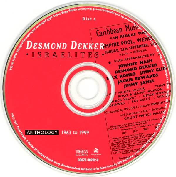 Desmond Dekker - Anthology: Israelites 1963 to 1999 (CD) - Image 5
