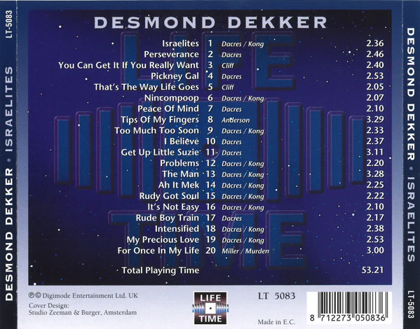 Desmond Dekker - Israelites (CD) - Image 4