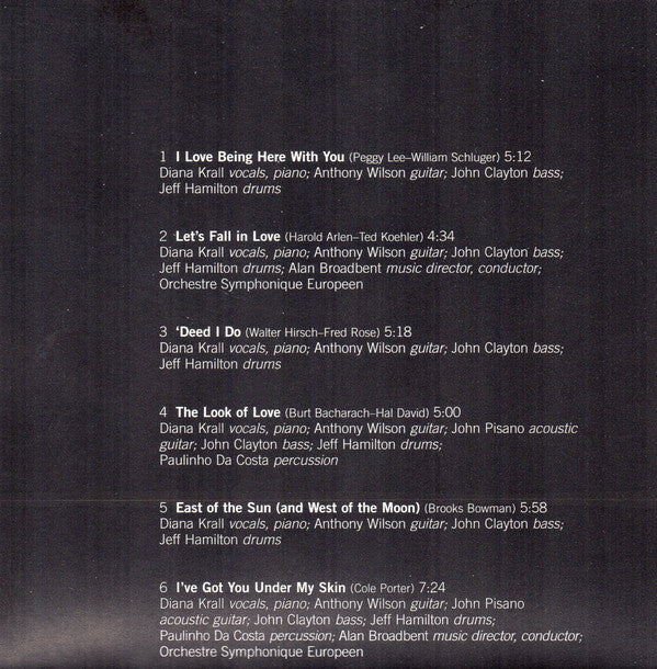 Diana Krall - Live In Paris (CD) - Image 5