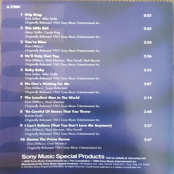 Dion  - Drip Drop (CD) - Image 3