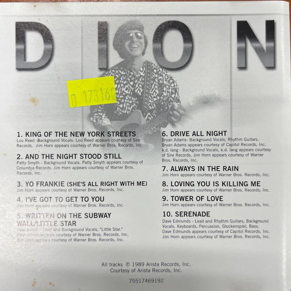 Dion  - Yo Frankie (CD) - Image 2