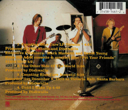 Dishwalla - Counting Blue Cars (CD) - Image 3