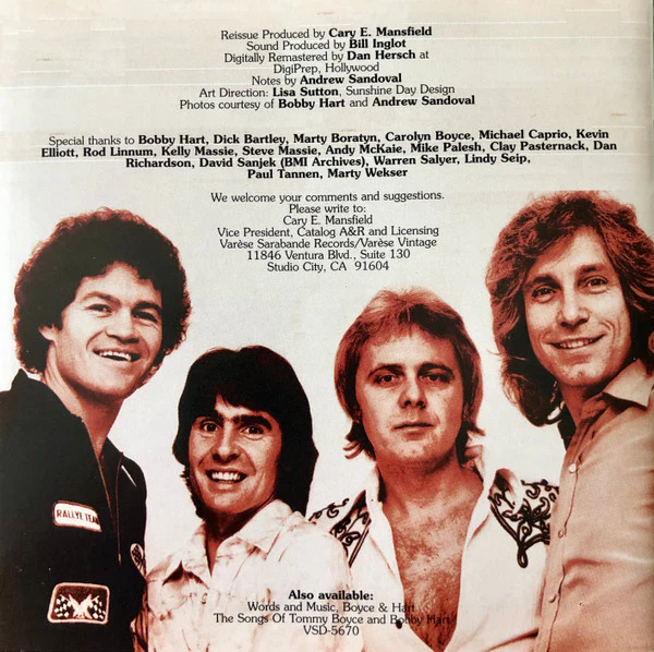 Micky Dolenz, Davy Jones, Boyce & Hart - Concert In Japan (CD) - Image 4