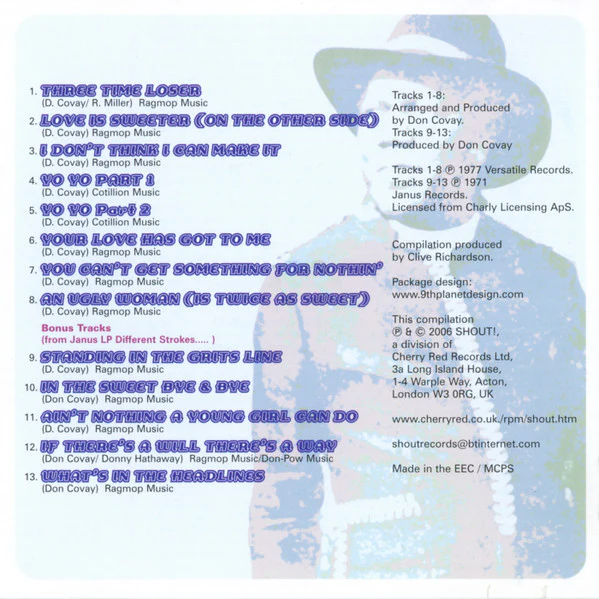 Don Covay - Funky Yo-Yo (CD) - Image 3