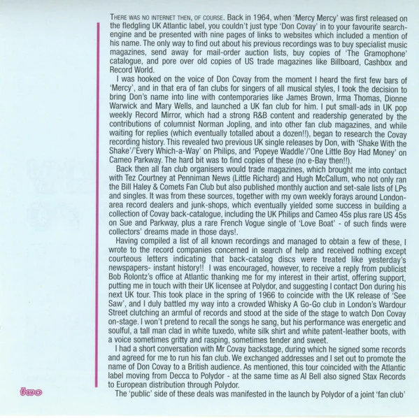 Don Covay - Funky Yo-Yo (CD) - Image 5