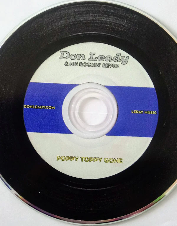 Don Leady & His Rockin' Revue - Poppy Toppy Gone (CD) - Image 5