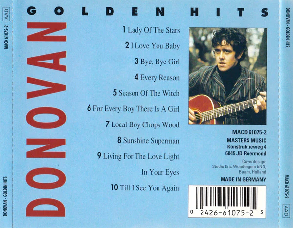 Donovan - Golden Hits (CD) - Image 2