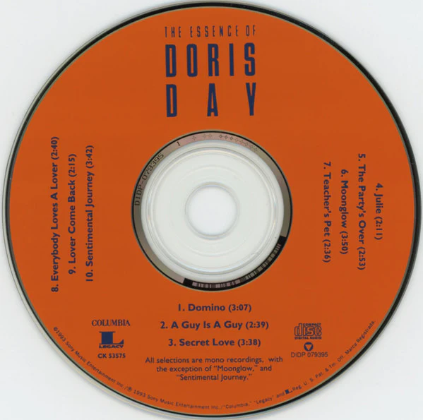 Doris Day - The Essence Of Doris Day (CD) - Image 3