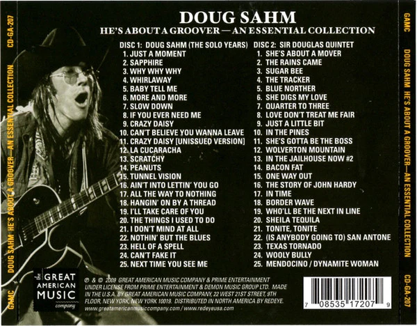 Doug Sahm - He's About A Groover - An Essential Collection (CD) - Image 3