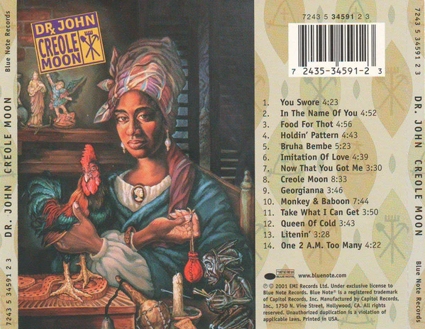 Dr. John - Creole Moon (CD) - Image 2